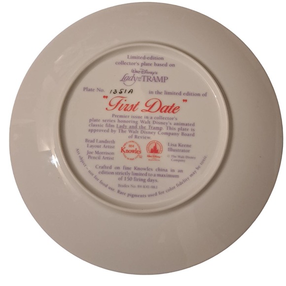 TWO Limited Edition Walt Disney Numbered Beauties! 3519 of only 15k made - Picture 7 of 8